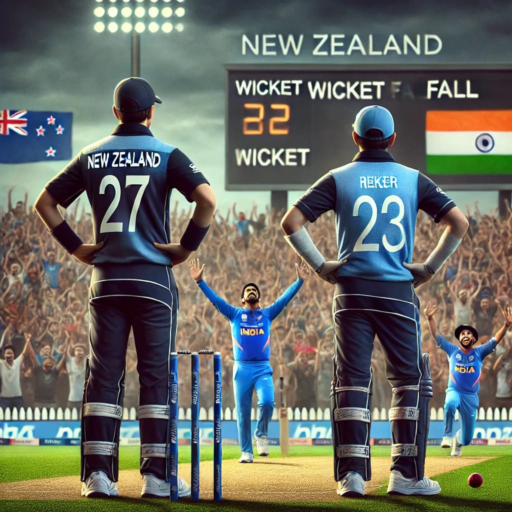 India vs New Zealand Live Score, ICC Champions Trophy.